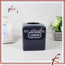 hot sale high quality ceramic tissue paper box cover